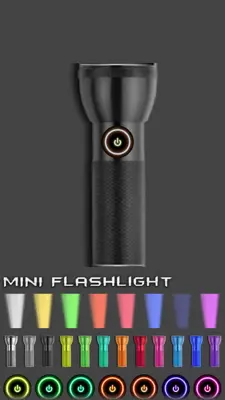 Mini Flashlight android App screenshot 1